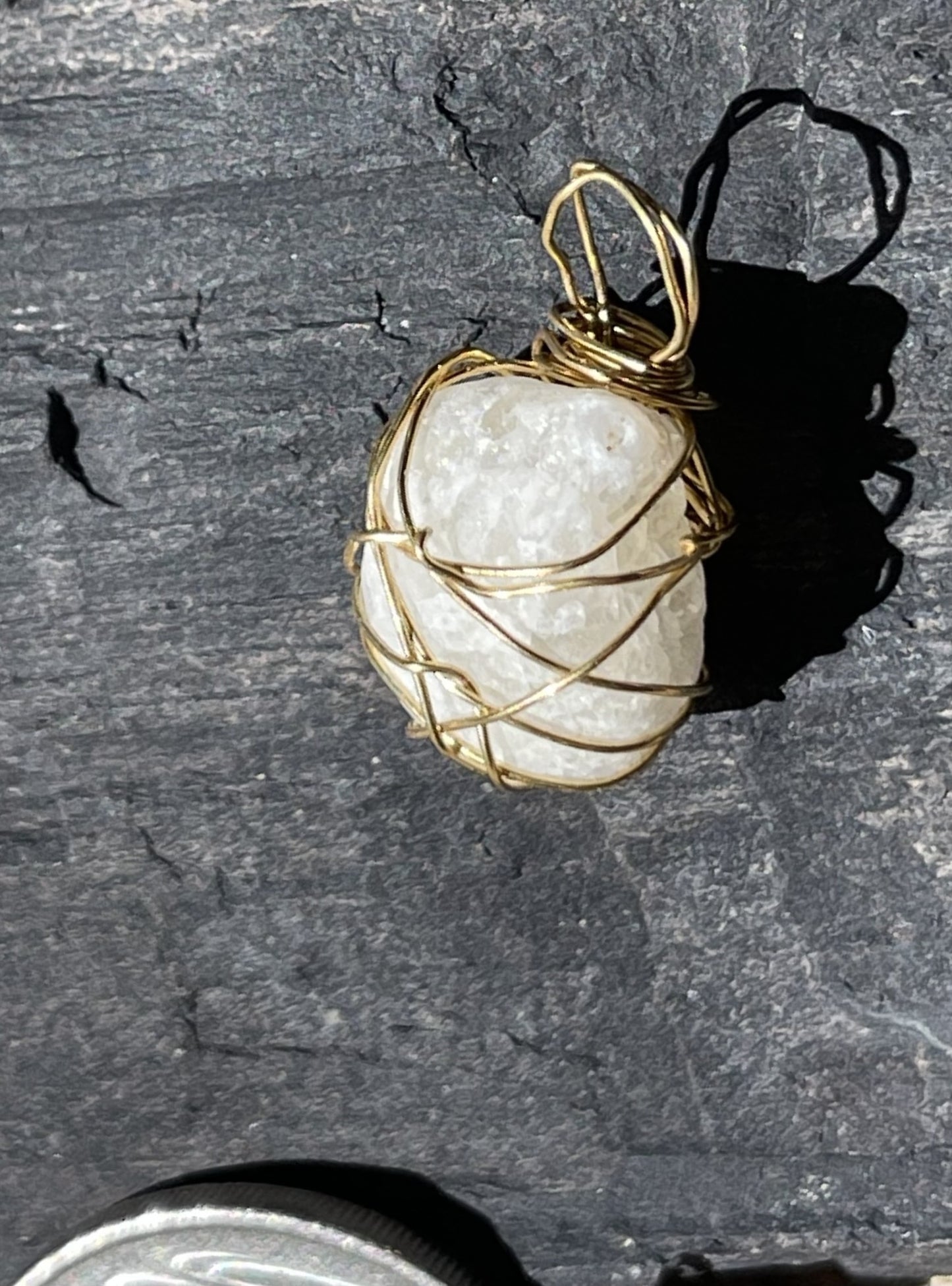 Christmas Crystal Bauble Pendant – Festive Sparkle and Elegance