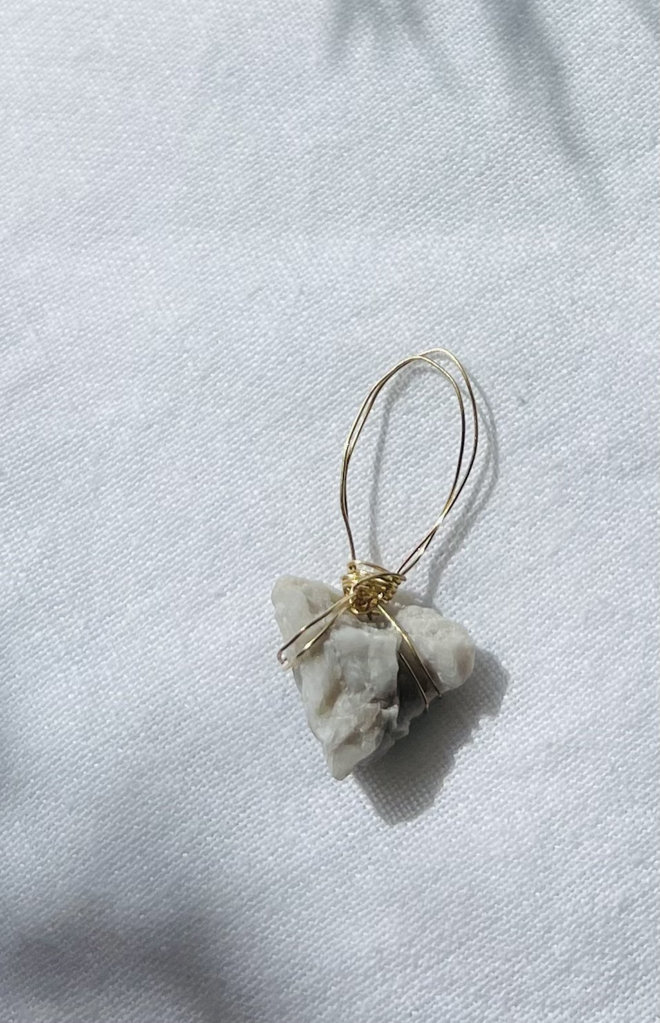 Light Grey Loveheart Pendant – A Subtle Statement of Connection