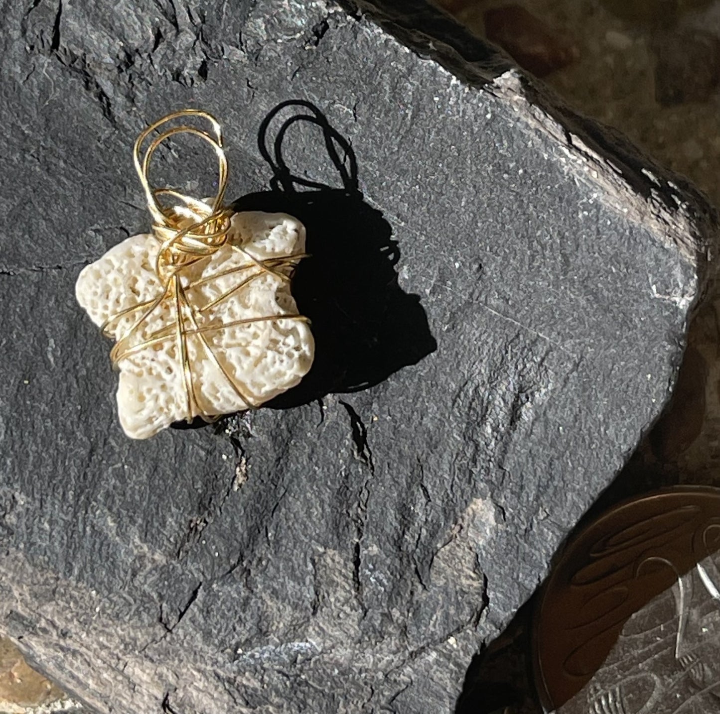 Star Coral Pendant - Inspired by Australian Beachlife