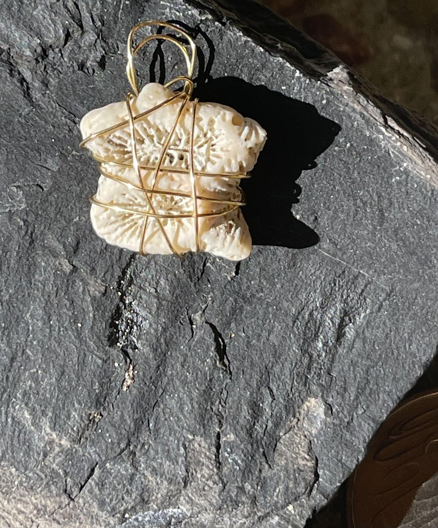 Star Coral Pendant - Inspired by Australian Beachlife