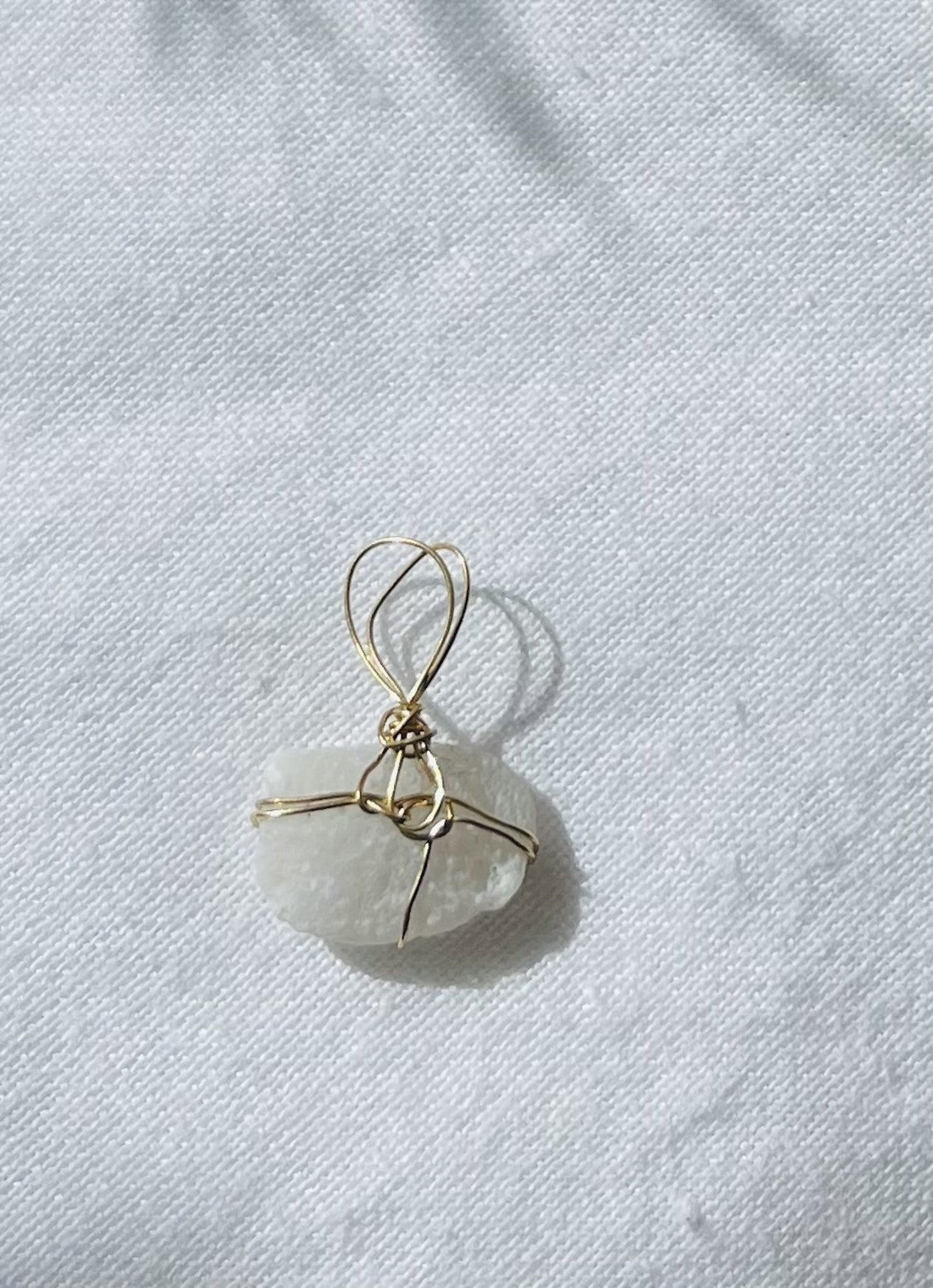 Textured White Alien Charm – A Subtle Australian Treasure