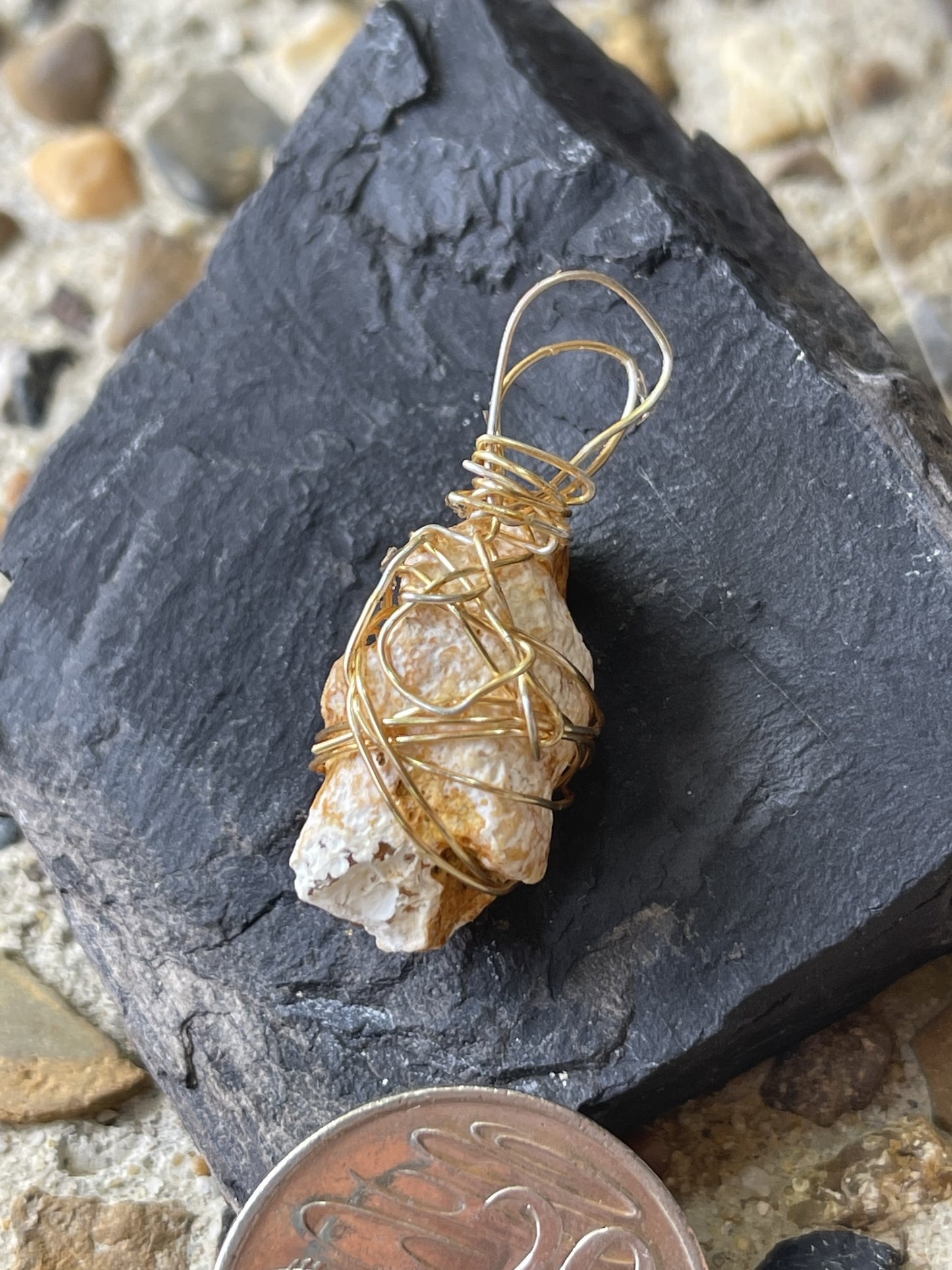 Orange Agate Pendant - Nature’s Fascination