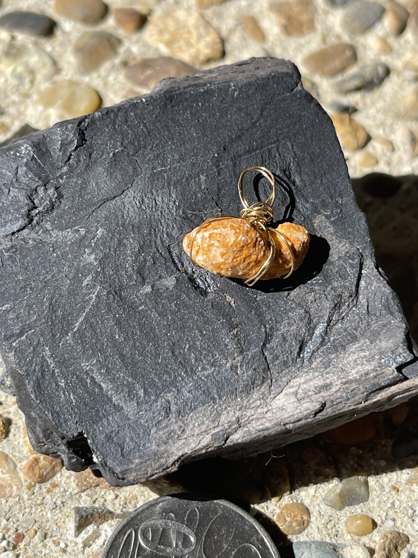 Coastal Quartz Pendant