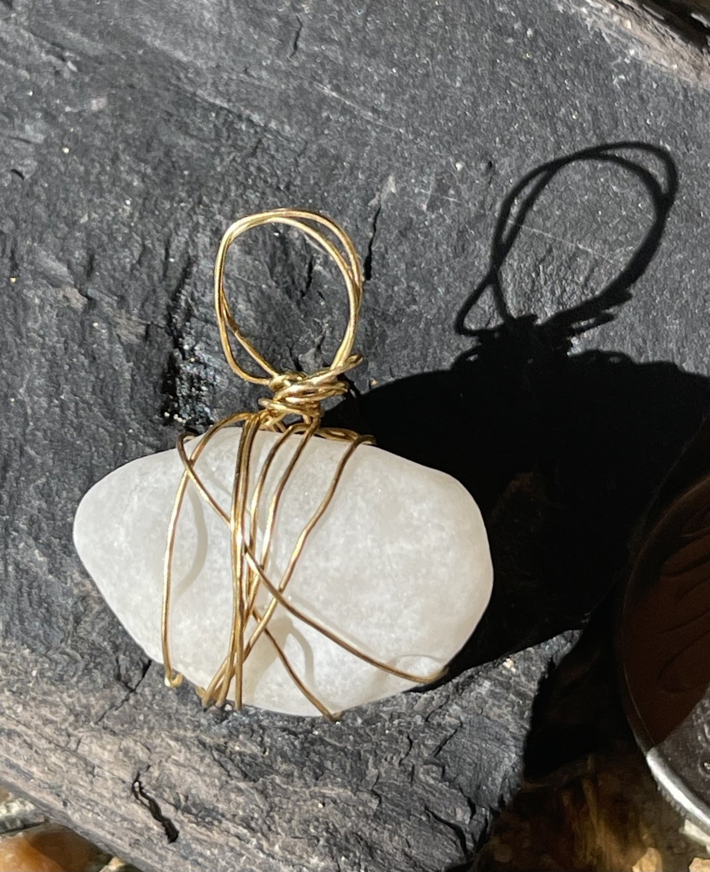 Circular Patterns Oval Pendant – A Study in Nature’s Mysteries