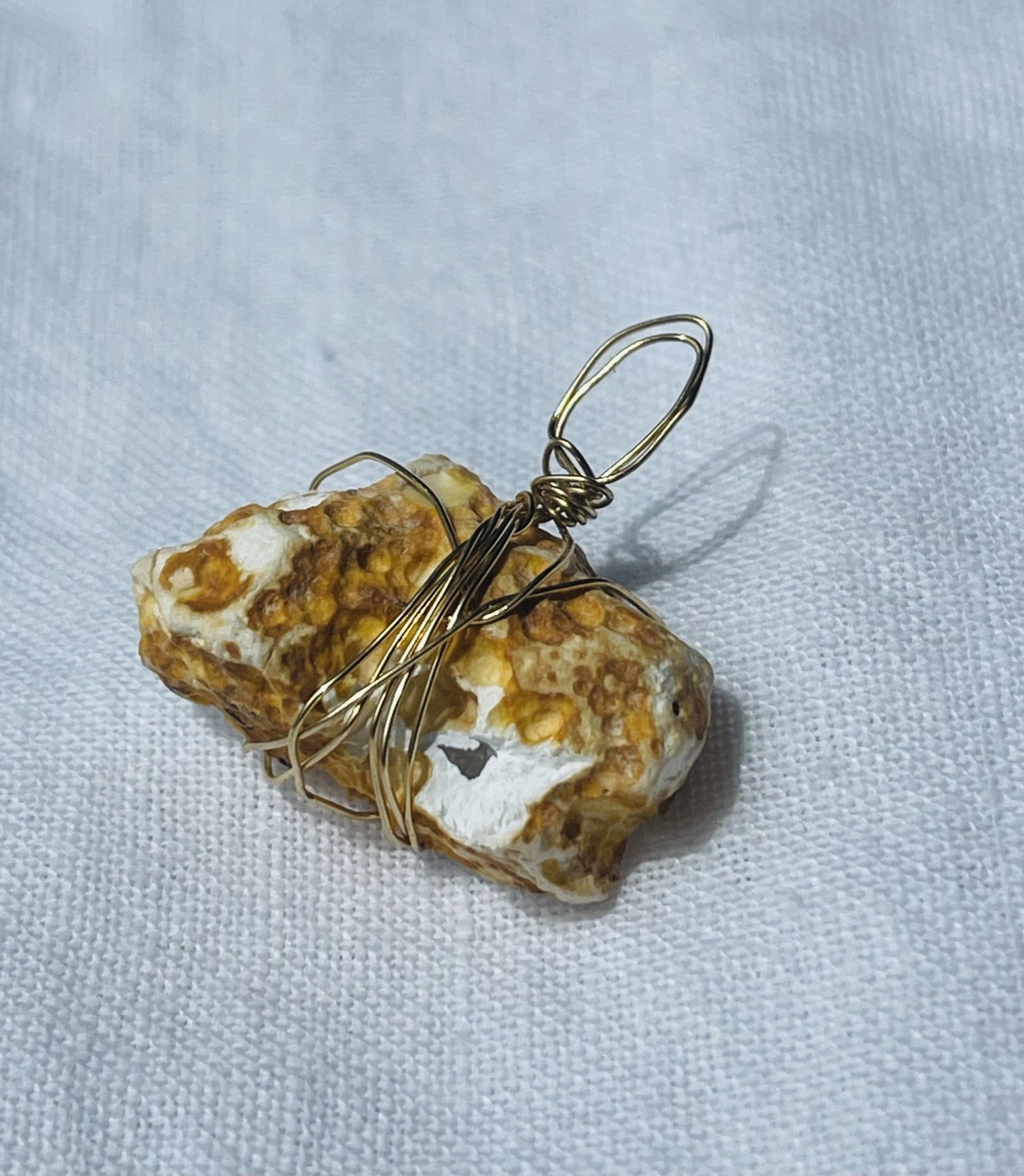 Pure Clear Agate Honey Rock