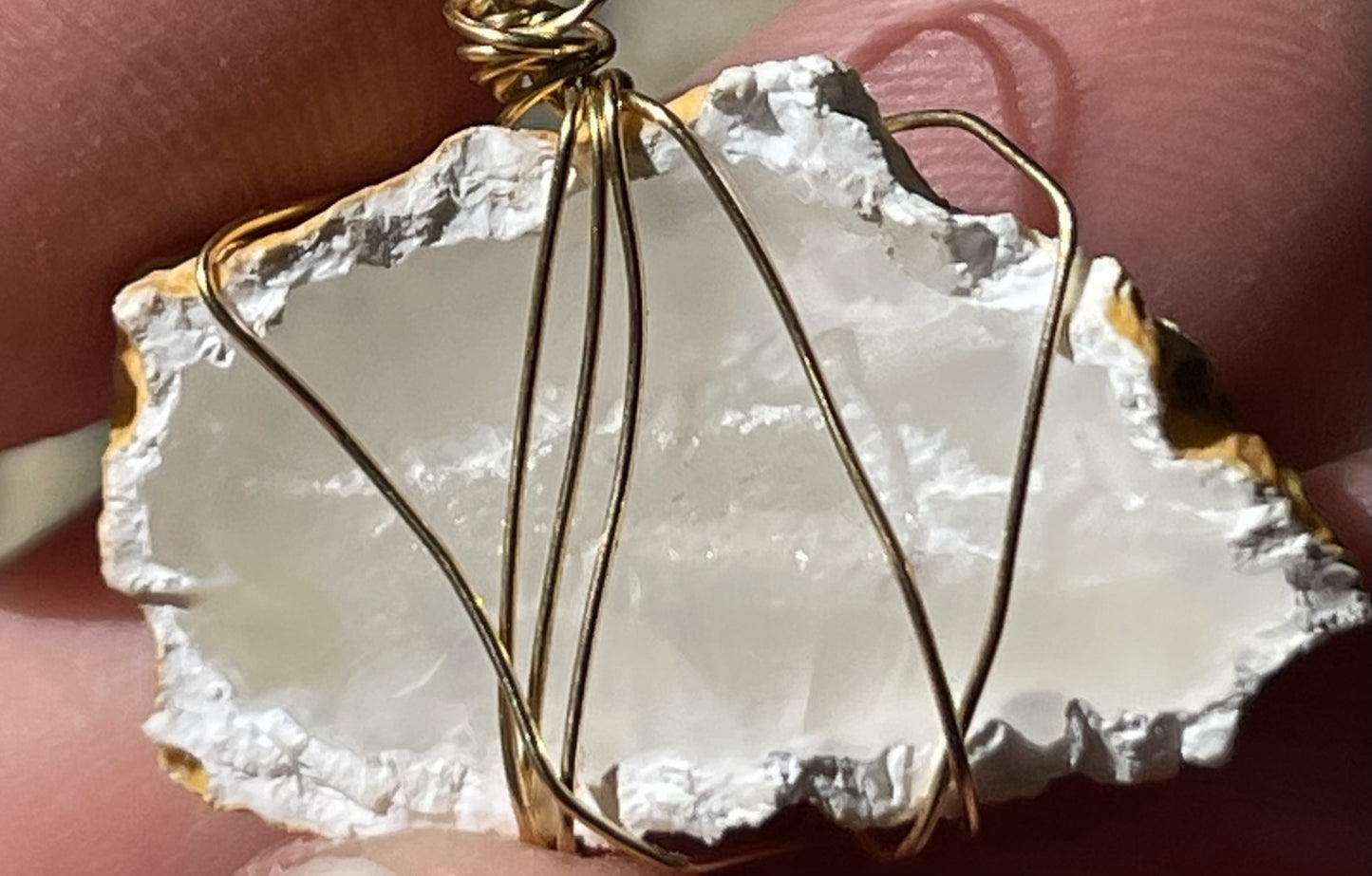 Pure Clear Agate Honey Rock