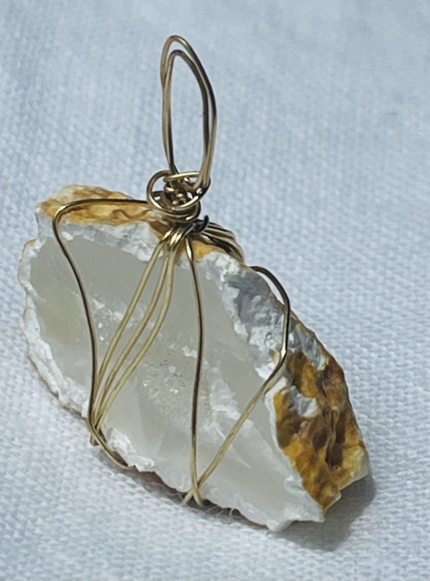 Pure Clear Agate Honey Rock