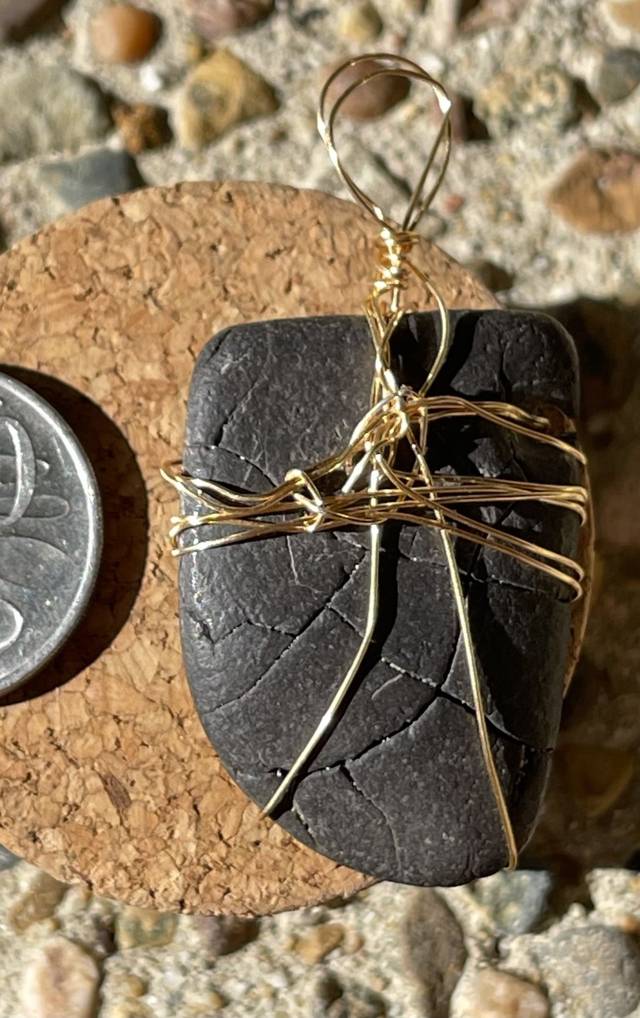Shield & Markings Pendant – Bold and Distinctive