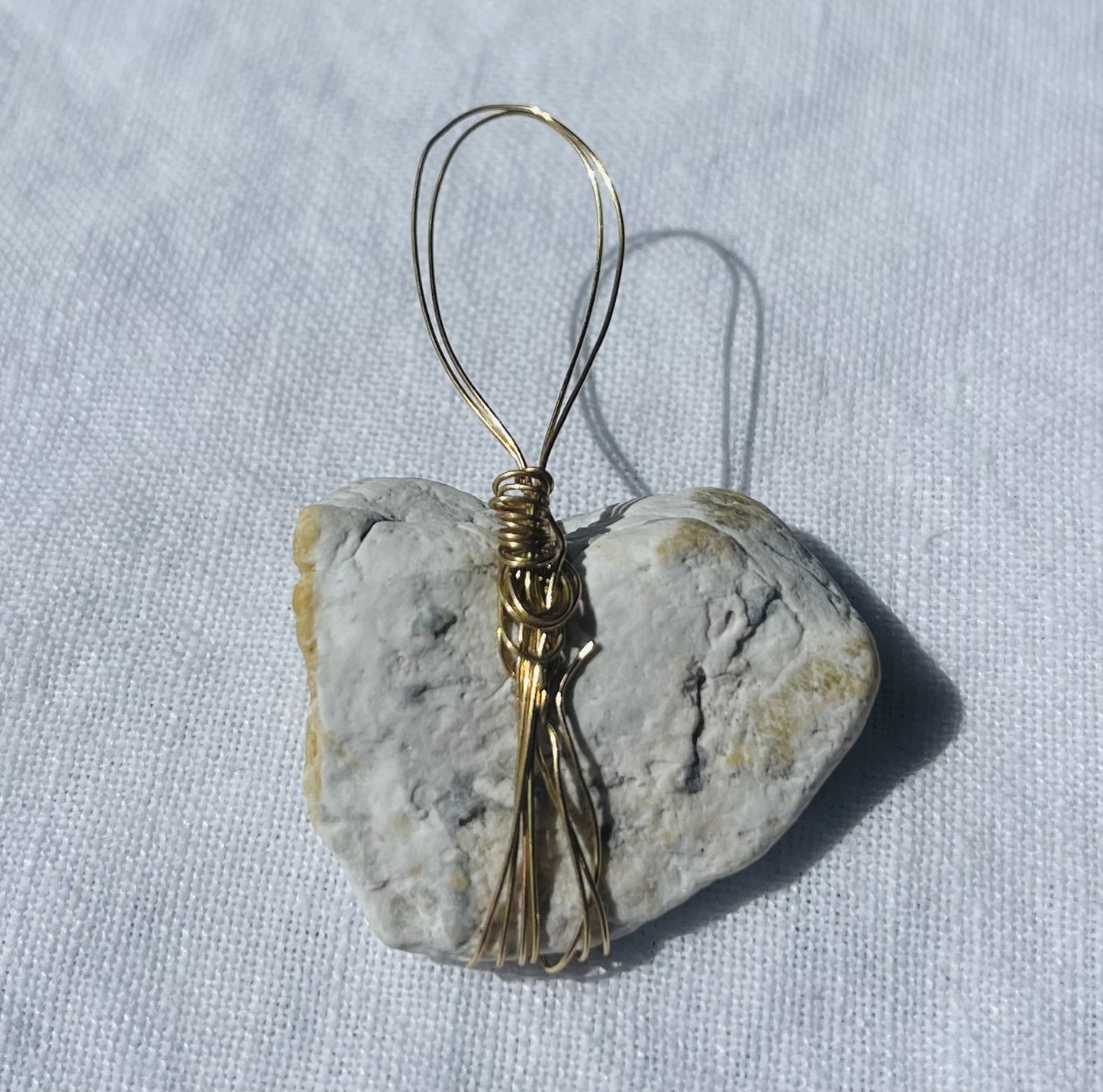 Light Grey Bold Loveheart Pendant – A Subtle Symbol of Love