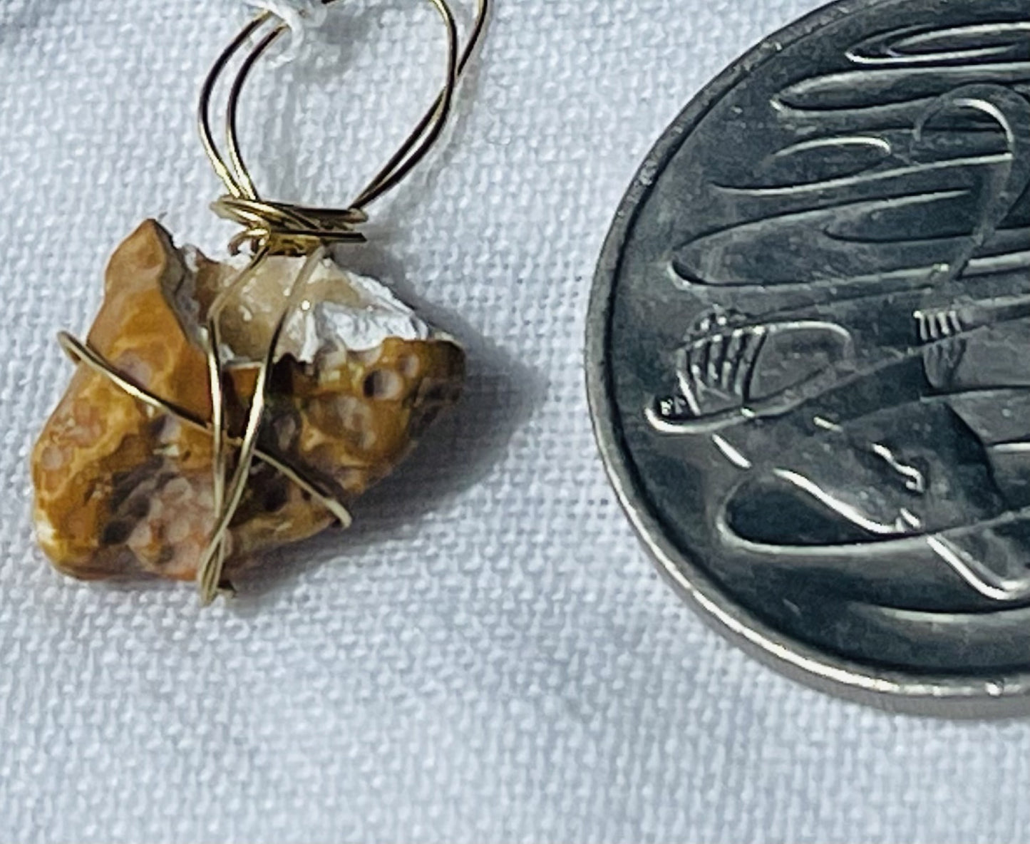 Honey Cave Geode Pendant – Sweet Distraction