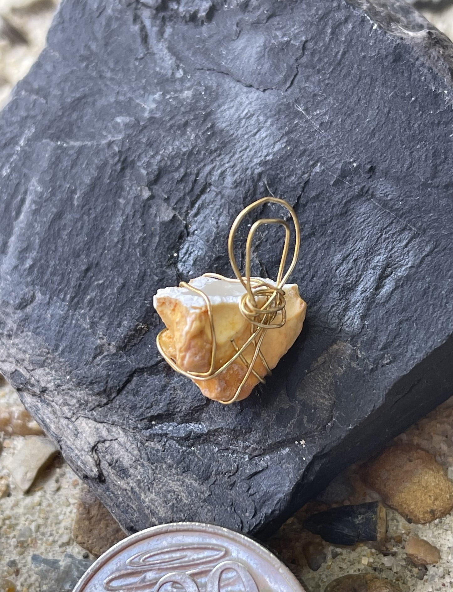 Honey Agate Delight Pendant