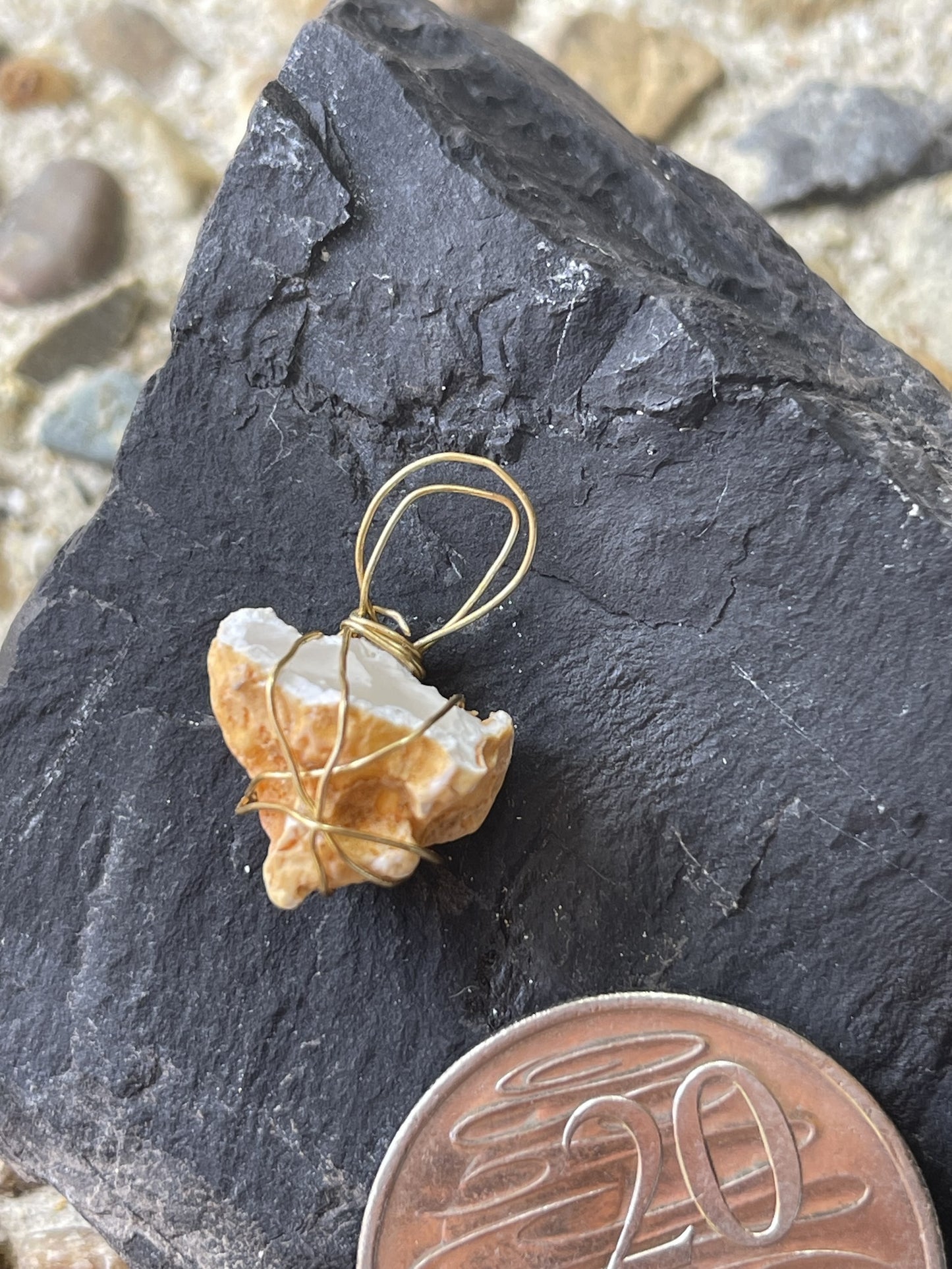 Honey Agate Delight Pendant