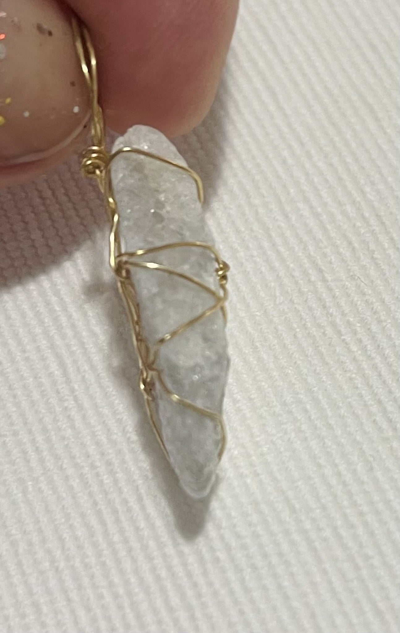 Cosmic Sparkling Pendant – A Treasure Beyond Earth