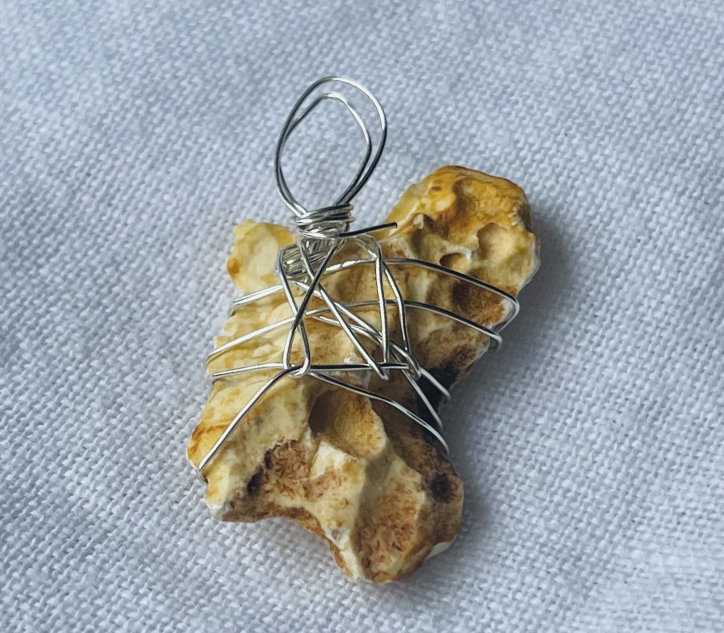 Geometric Earth Pendant