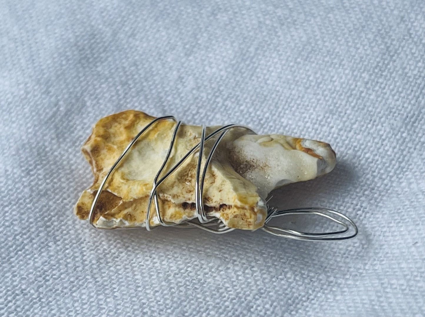 Geometric Earth Pendant